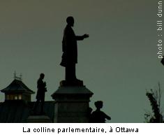 La colline parlementaire, &agrave; Ottawa