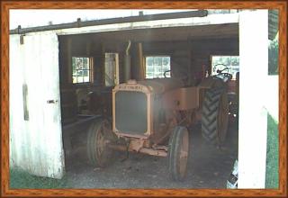 Massey-Harris Tractor from the 1950s