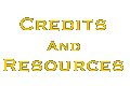 Resources & Credits