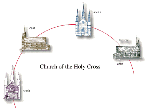Church of the Holy Cross - Exterior Elevation