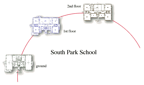 South Park School - Floor plans