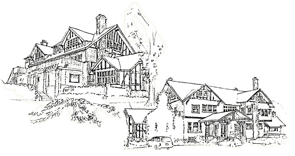 Ceperly Mansion, Burnaby / Sketch