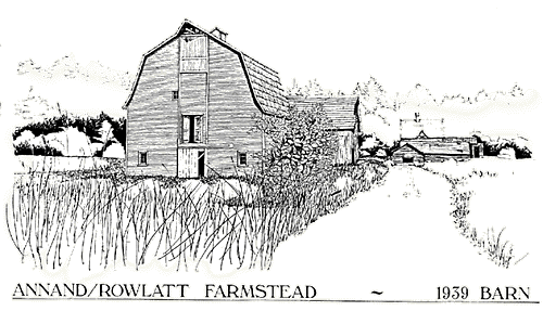 Annand Rowlatt Barn, Langley / Sketch