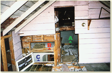 West Side of Attic