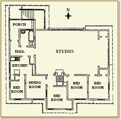 Original Floorplan of the Second Floor