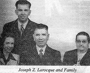 Joseph Z. Larocque and Family