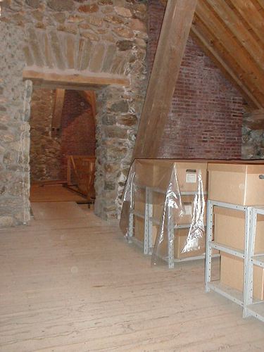 Attic in the King's Bastion
Date of Photo: 10/2001
Photographer: Ed MacKenzie