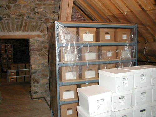 Attic in the King's Bastion
Date of Photo: 10/2001
Photographer: Ed MacKenzie