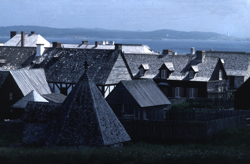 View of the rooftops of some of the buildings in the Fortress
05-J-03-110