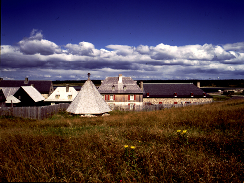 Buildings inside the Fortress walls.