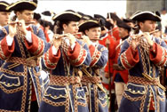 Fifers marching (Grand Encampment 1999).
Photo taken by Vaughin Merchant
23 July 1999
01-a-261