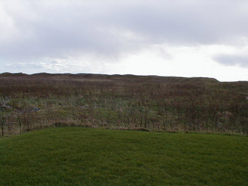 Grassy mounds inside the fortress that once was a wall
Date of Photo: 10/2001
Photographer: Ed MacKenzie