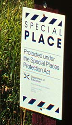 Special Places Sign