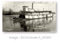 The Beaver leaving Langley - Under Steam!