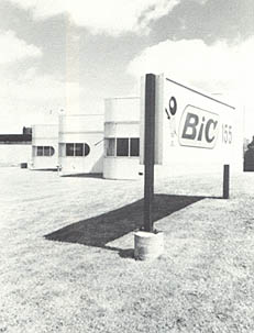 BIC INC. Corporate Headquarters, Sales and Manufacturing, 155 Oakdale Road, Downsview, Ontario