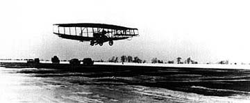 picture of the SilverDart flying