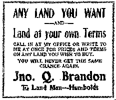 land advertisement, 51k