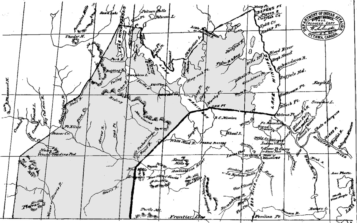 Detailed Map of Treaty 2 Territory