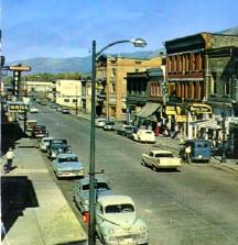 "Downtown Fernie, 1950's"