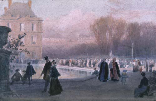 In the Luxembourg Gardens(1886)