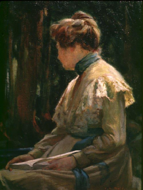 Reverie- a.k.a Portrait of Mary Heister Reid (c. 1885)