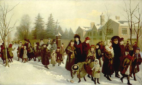 Return From School:Daughters of Canada(1884)