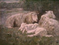 Sheep Resting (c.1912)