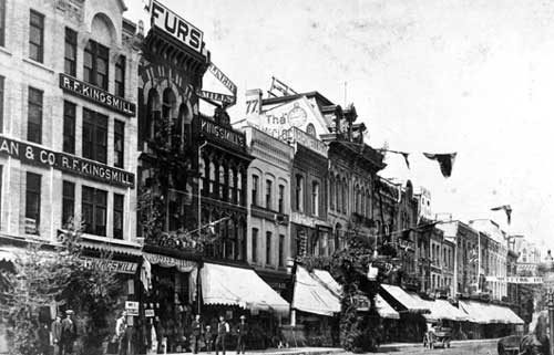 Dundas Street, 1885