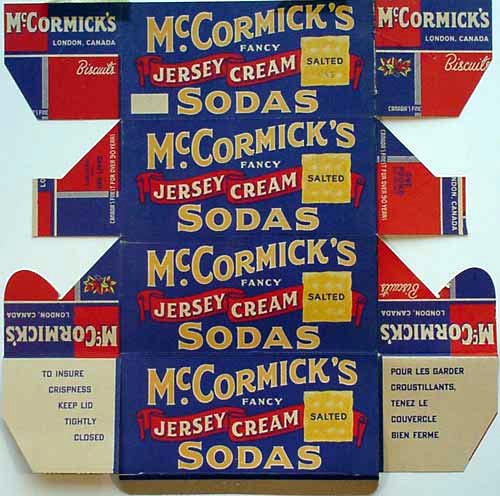 McCormick's sodas