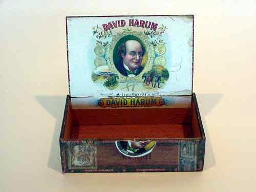 David Harum cigar box