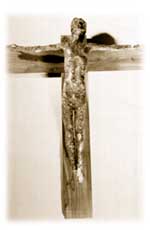 Blessed crucifix which remains in her possesion