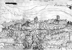 Sketch 4: landscape, Florence