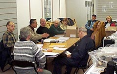 Réunion animée du Comité de l'exposition