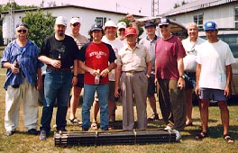 Le groupe des participants au Field Day 2003 de VE2CBS