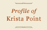 Artist Profile: Krista Point