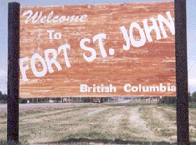 Photo of the Welcome to FSJ sign
