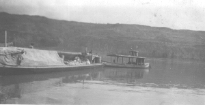 Harry Weaver's supply boat