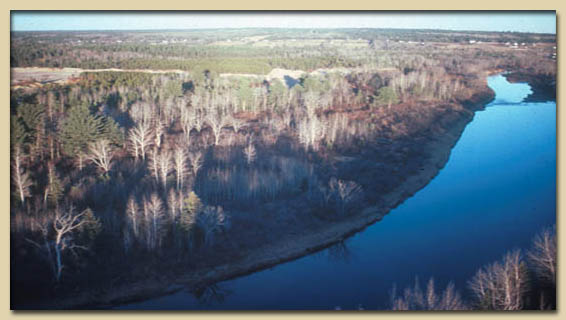 Overhead View Of Oxbow