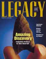 Legacy, Alberta's Cultural Heritage Magazine, cover