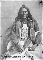 Crowfoot, Chief of Blackfoot tribe