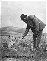 John Ware with his Dog