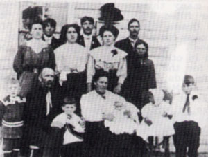 Joseph Plamondon et sa famille