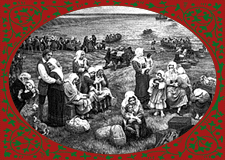 Acadians awaiting deportation