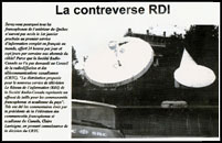 la contreverse RDI