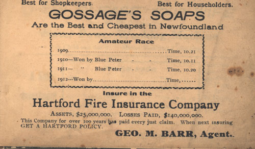 Gossages Soaps are the best and cheapest in Newfoundland