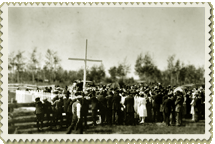 Bénédiction de la croix de Donnelly, 1924