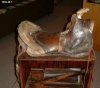 An older saddle from the Museum collection.