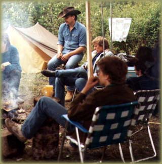 Camping At The Kispiox Valley Rodeo.