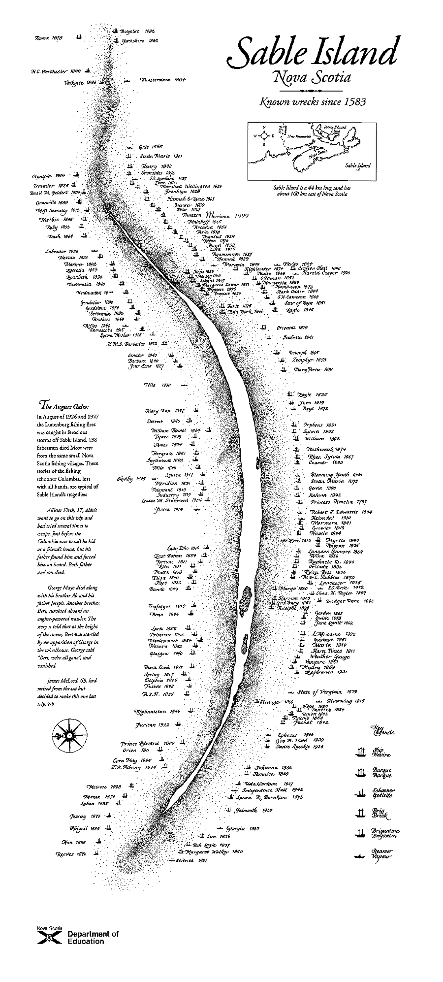 Shipwreck Map (178K)