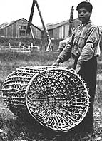  Salmon basket trap
